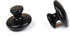 QYLHH 4 Set SPA5.5x3.5cm Pcs Mushroom Hot Massage Stones Natural Bian Warm Rocks Kit for Facial