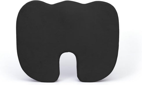 Deluxe Comfort Coccyx Orthopedic Memory Foam Sciatica Relief Tailbone Support Great for Car or