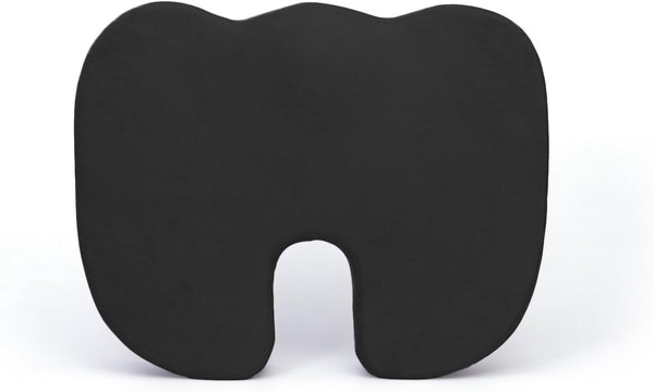 Deluxe Comfort Coccyx Orthopedic Memory Foam Sciatica Relief Tailbone Support Great for Car or