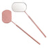 Pretty Memory Lash Mirror - 2.2 Inches Stainless Steel Makeup Eyelash Mirror, Lash Extensions Accessories, Rose Gold