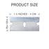 Single Edge Razor Blades - Two 10 Packs - 20 Blades - Heavy Duty SK5 Steel Utility Razor Blade Replacement in Convenient Storage Box