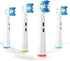 Replacement Toothbrush Heads Compatible with Oral B Electric Toothbrushes, 4pcs, Round Head for Vitality, Pro Series,