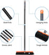 TreeLen 18 inch Push Broom - Heavy Duty Outdoor Broom for Driveways, Sidewalks, Patios, Cleans Dirt & Debris