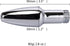 Clean Shower Head Metal Enema Shower Vaginal Irrigation System, Colon Aluminum Bathroom Cleaning System (Silver)