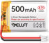 YELUFT 1pcs 3.7V 500mAh Lithium Polymer Battery 1S 1C 602535 Rechargeable Batteries with