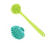 Silicone Body Scrubber & Scalp Massager, Long Handle Back Brush for Shower and Exfoliating
