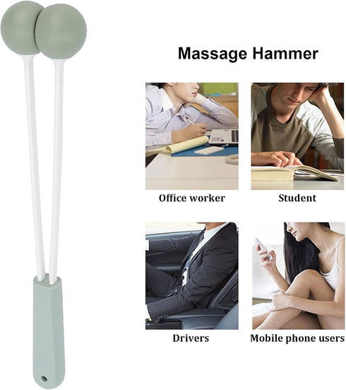 Hammer, Hammer Hammer YUYTE Handheld Massage Manual Massage Tool Massage Stick Silicone Fitness Percussion Massager