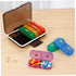 PERSELOSO 7-Day Weekly Pill Organizer Portable Medicine Case with Colorful Compartments, Travel Medicine Organizer