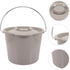 Lidded Bedridden Chamber Pot with Handle Portable Multi-Function Urinal for Pregnant and Disabled Individuals Easy