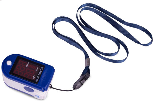 Roscoe Medical Finger Pulse Oximeter - Oxygen Saturation Monitor for Pediatric and Adult Use, Sports and Aviation