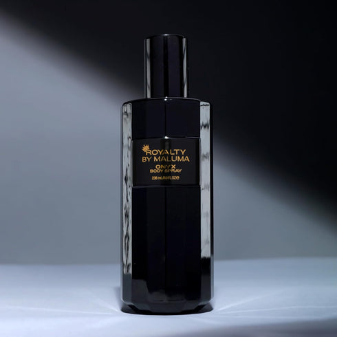 Onyx Body Spray - Luxurious Long-Lasting Perfume for Men - 8 oz - Fougere Amber Wood Fragrance