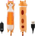 Heating Pad for Menstrual Cramps & Pain Relief: Portable Cute Cat Plush Heat Pad Stuffed Animal USB Powered