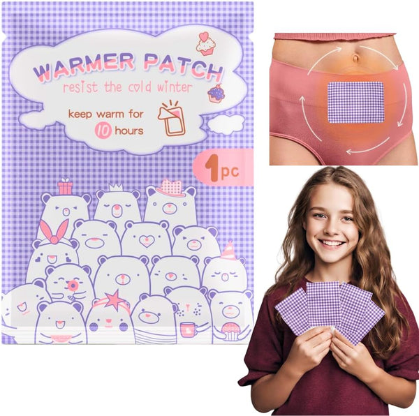 Ultra Thin Heating Pads for Menstrual Cramps, Portable Heat Therapy Patches for Pain Relief for Teens & Women
