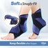 Hilph Ankle Heel Ice Pack Wrap, Reusable Foot Gel Ice Pack for Swelling & Achilles Tendonitis, Hot Cold Compression