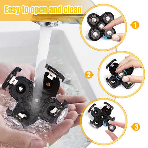 Shaver Blade Heads | 5 Heads Beard Cutter Replacement Blades for Electric Razor