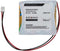 KOVHIHAV Replacement Battery for ES8 Hand Sanitizer Dispenser,fits Part No L91VP-F4C, 6V 2700mAh