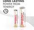 Tenergy 48xAA 24xAAA 1.5V Combo Alkaline Batteries, High Performance AA/AAA Non-Rechargeable Battery for Clocks
