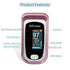 JUYII Fingertip Pulse Oximeter, Accurate Blood Oxygen Saturation Monitor for SpO2 Pulse Reading