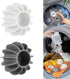 6Pcs Gray Laundry Ball Silicone Pet Hair Remover, Reusable Lint and Hair Remover Balls for Laundry Machine
