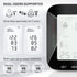 Automatic Wrist Blood Pressure Monitor with Large LCD Display, Adjustable Cuff, Dual 99 Reading Memory for Home Use