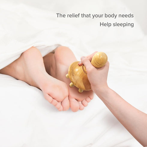 Tool-5.5 4.3 inches Wood Therapy Massage Tool Wooden Lymphatic Drainage Massager One-Handed Body Sculpting