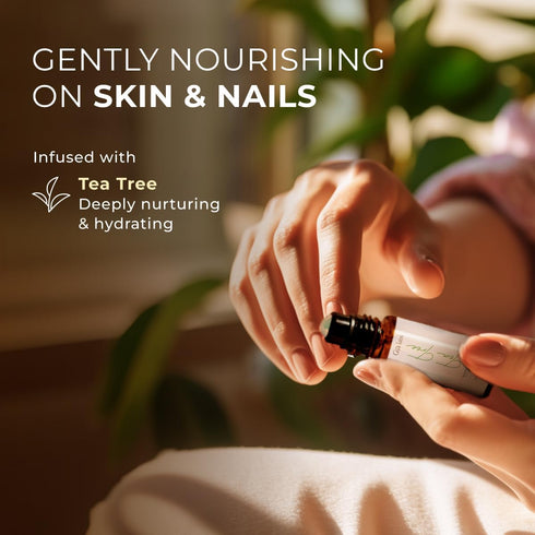 Gya Labs Tea Tree Essential Oil Roll on - 100% Pure Natural Australian Melaleuca Tea Tree Oil Roller for Skin, Face &
