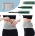 ?????????????? ?????? Insulin Pump Belt, Diabetic Waist Belt with 4 Large Pockets, Breathable for Sleeping (Grey, 30-35 inch)
