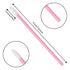 Pink Lip Wands Applicators Disposable, Vaincre 500PCS Lip Brush & Makeup Applicator Beauty Tool Kits