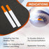 KASHSURG Pack 300 Diagnostic Ophthalmic Fluoro Touch Strips of Strips
