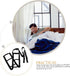 Senior Bed Support Strap with Five Hand Grips - Easy Rising Assist