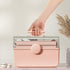 Large Capacity Makeup Storage Organizer with Transparent Visual Cover, 3 Layers Portable Cosmetic Storage Box
