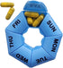 ME GUSTA SHOP 7 7 2 Pack Pill Organizer Weekly Day | Planner Pill Dispenser | Pills Vitamin Case | Container
