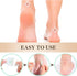 N-KONGJIAN 60 PCS Self Adhesive Invisible Heel Anti-Wear Sticker, Waterproof Foot Care Heel Protection Pad, Transparent