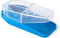 EZY DOSE Pill Cutter and Splitter, Safely Cuts Large, Small and Tiny Pills, Travel Sized, BPA Free