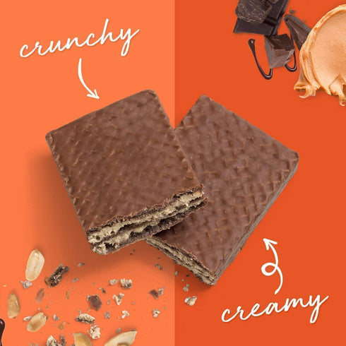 Power Crunch Protein Wafer Bars, Peanut Butter Fudge, 1.4 Ounce (12 Count)