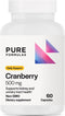 Cranberry 500 mg PureFormulas - 60 Capsules, Supports Kidney & Urinary Tract Health, Antioxidant Supplement