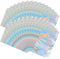 100 Pieces Mylar Holographic Resealable Bags - 3 x 4" Smell Proof Foil Pouch for Party Favor Food Storage (Holographic