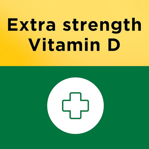 Nature Made Vitamin D3 5000 IU - Extra Strength Softgels for Bone and Immune Health Support, 360 Count