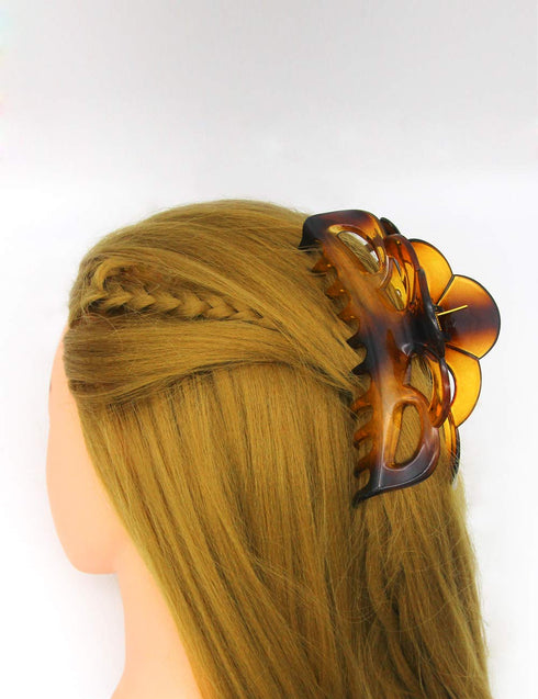 Large Hair Clips for Thick Hair - Plastic Big Claw Clips for Women, Strong Hold Jumbo Hair Jaw Clips