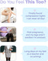 NOMIYEI 20-30 mmHg Graduated Compression Pantyhose for Women, Footless High Waist Support Compression Tights & Leggings