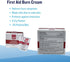 First Aid Burn Cream, Antiseptic Burn Relief, 0.9 gm Packets, 25 Pack