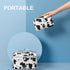 KITENROM Portable Medium Makeup Bag Cosmetic Pouch Case for Women, Waterproof Make Up Organization (Print Cow)