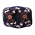 LOVEF Thick Hair Clip - Magic Wood Beads Double Hair Comb Clip, 4pcs for Popular Hairstyles