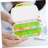 ORFOFE Mypillypal Monthly Pill Organizer Dispenser Organizer Weekly Daily Travel Portable Holder Green Hygienic Plastic