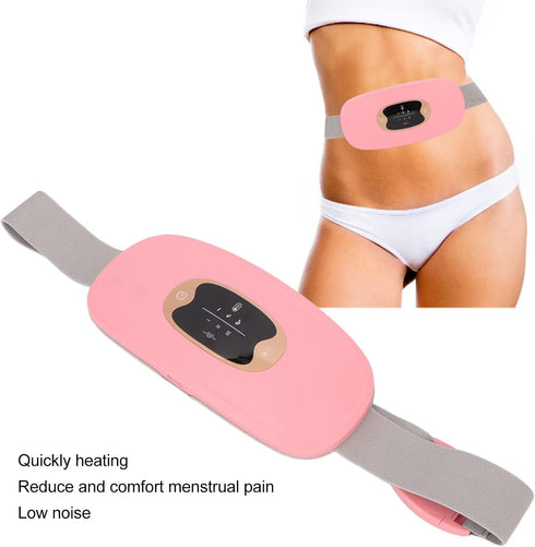 Pad,3 3 Heating Pad for Cramps, Menstrual Portable Heating Heat Levels and Massage Modes Portable Cordless Heating Pad