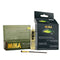 MINA ibrow Hair Color Tint Kit - Black with Nourishing Oil & Brush Combo Pack