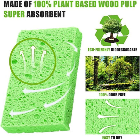 EZ Clean Eco Friendly Cellulose Sponge
