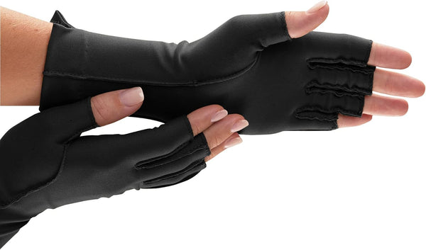 isotoner Women & Men Arthritis Compression Rheumatoid Pain Relief Gloves for joint