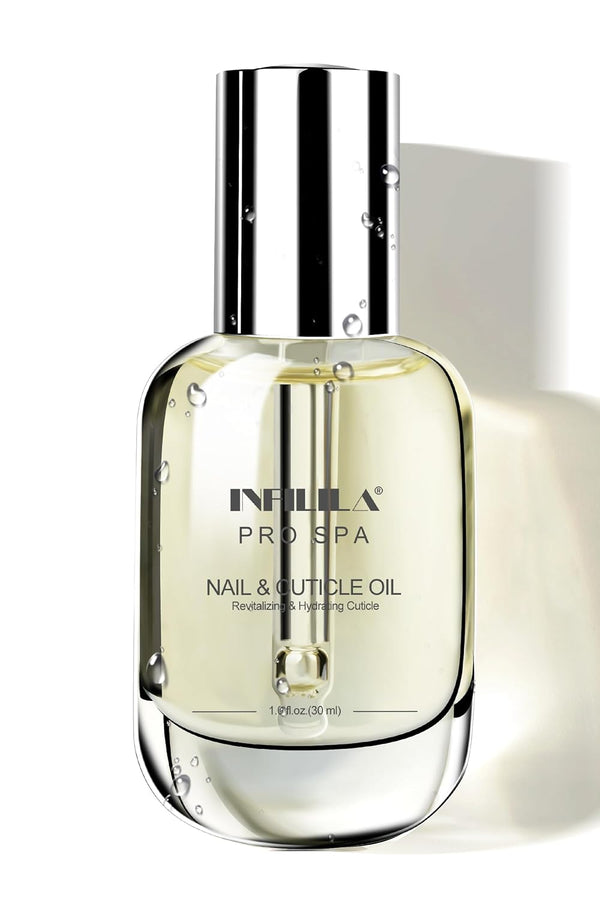 NXJ INFILILA Cuticle Oil 30ml for Nails, Hydrating Nail Oil for Growth and Strength, Simple Natural Ingredients (Milk &