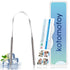 Kotomotoy Upgraded Tongue Scraper, Premium 304 Stainless Steel Tongue Scraper, Adults Tongue Cleaner,
